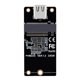 thumbnail image 1 of Adaptador M.2 NVME SSD Gen2 10Gbps Soporte de tarjeta de conversión SSD 2230 2242 2260 2280, 1 of 3