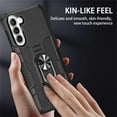 thumbnail image 5 of for Samsung Galaxy S22 Plus 5G Case (Not S22) with Metal Ring Kickstand for Women & Men, Heavy-Duty Protection Shockproof Bumper Cover Case for Samsung Galaxy S22+ Plus 5G TY Black, 5 of 9