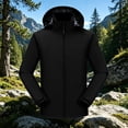 thumbnail image 3 of Drovellove Plus Size Women's Waterproof Hooded Rain Jacket with Pockets | Lightweight Packable Outdoor Shell for Hiking, Cycling, Camping, and Travel | Breathable Polyester All Season Windbreaker, 3 of 6