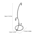 thumbnail image 2 of WEUVEB Soporte Para Jarrón Colgante De Hierro Negro Para Uso En Interiores Y Exteriores, 2 of 8