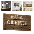 thumbnail image 3 of Portavasos de café Sunnimix Taza de café Montada en la Pared de madera, 3 of 8