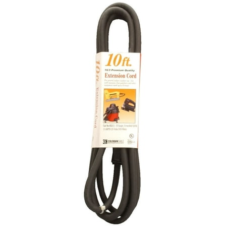 UPC 029892022112 product image for Coleman Cable 2211SW8808 10  16/3 Black Vinyl Outdoor Extension Cord | upcitemdb.com