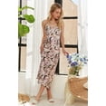 thumbnail image 3 of ADORA Watercolor V-Neck Midi Cami Dress, 3 of 7