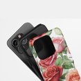 thumbnail image 4 of Roses For All iPhone Series Protective Phone Case Watercolor Floral Red Pink, 4 of 7