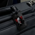 thumbnail image 4 of Scary Clown Face Rectangle Leather Luggage Card Suitcase Carry-On ID Tag, 4 of 7