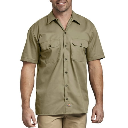 Men's Short Sleeve Twill Work Shirt