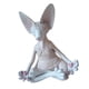 thumbnail image 3 of Kearding Estatuilla caprichosa de gato de Buda, meditación, Yoga, decoración de gato feliz, esculturas artísticas, estatuas de jardín al aire Type9 NO9 Kearding HA007213-05B, 3 of 6