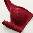 thumbnail image 5 of Daisy Bras for Older Women: Full Coverage, Breathable, Padded, Wireless, Front Closure, Push Up Bras, 5 of 5