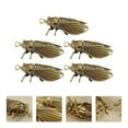 thumbnail image 3 of 5pcs Key Pendants Cicada Keychain Key Car Interior Cicada Hanging Decorations, 3 of 7