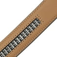 thumbnail image 6 of High Quality 1.18-1.22in Width No Holes Cowhide Leather Belt Without Automatic Buckle Luxury Brand Mens Ratchet Belts Black Brown men gifts, 6 of 6