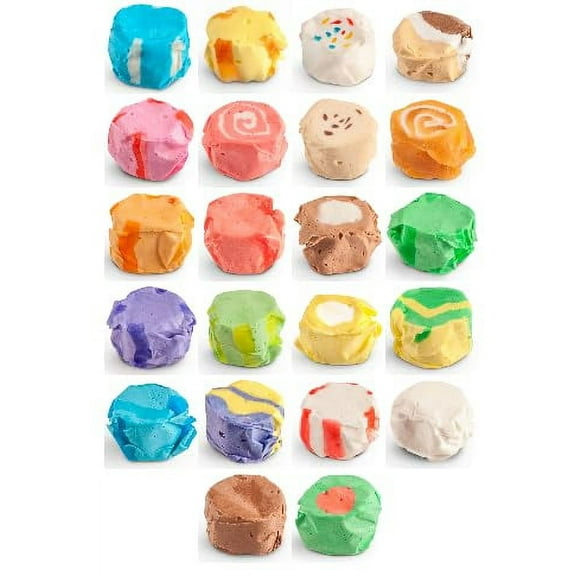 "Favorites Mix" Salt Water Candy, Assorted Bulk Flavors of Saltwater Taffy, Unique Themed Gourmet Taffy - Family (32oz)
