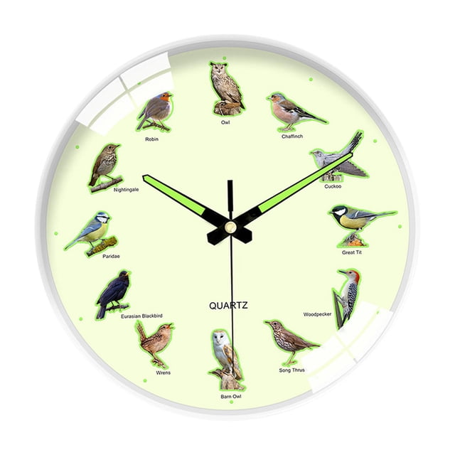 Reloj de pared redondo y silencioso de 8 pulgadas de diámetro, ideal para decorar paredes o como regalo. Perfecto para cafeterías. Marco blanco