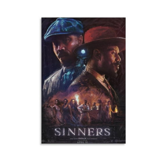 Sinners Canvas Wall Art Movie Poster Room Decor P-6
