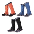 thumbnail image 4 of Soidarity 1 par de polainas para piernas de senderismo, polainas para botas de nieve, transpirables, impermeables, para caminar, cubierta de pierna alta Escalada Numero 5 Soidarity OD016307-05, 4 of 6
