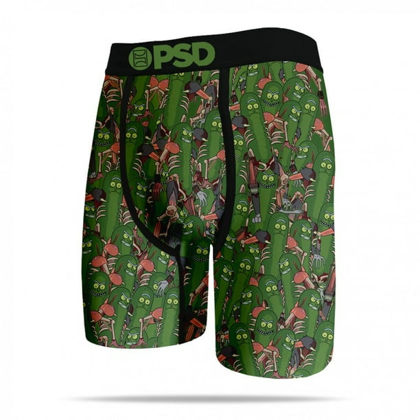 Rick and Morty Prickle Rick Collage PSD Boxer Briefs-XLarge (40-42