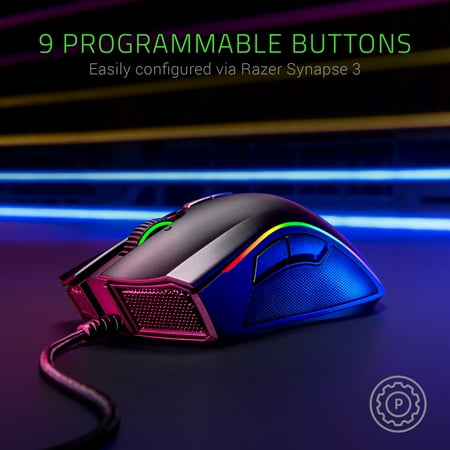 Razer - Mamba Elite Wired Optical Gaming Mouse - Black