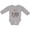 AC-Heather Grey, variant on Inktastic My Yia Yia and Papou Love Me Boys or Girls Long Sleeve Baby Bodysuit