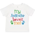 thumbnail image 3 of Inktastic My Memaw Loves Me Boys or Girls Toddler T-Shirt, 3 of 5