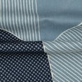 thumbnail image 6 of LR Home Stacy Garcia  Cotton Poly Filled Pillow in Blue/White, 24" x 24", 6 of 8