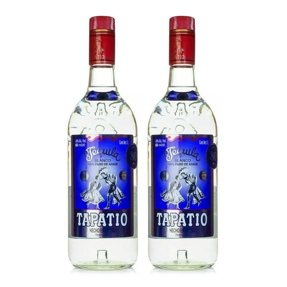 Duo Pack Tequila Tapatío Blanco 1 Litro Tequila Blanco