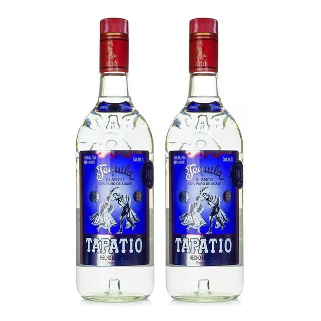 Duo Pack Tequila Tapatío Blanco 1 Litro Tequila Blanco