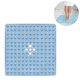 thumbnail image 2 of ZHAOCHENG Alfombrillas de ducha cuadradas antideslizantes, antimoho, lavables a máquina, con ventosa, de goma antibacteriana, para niños, con drenaje, 2 of 5