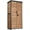 Brown, variant on Aivituvin Outdoor Storage Shed with All Around Strong Metal Frame, Wooden Tool House with Floor & Adjustable Shelves, Garden Tool Sheds Cabinet for Backyard Garden Patio Lawn 67.1" H (Black＆White)