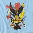 thumbnail image 2 of Looney Tunes Cereal Women's T Shirt, Light Blue, Medium, 2 of 6