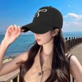 thumbnail image 5 of JingChun Bow-Tie Baseball Cap for Women Fashion Sun Hats for Women Trucker Hat Y2k Sun Cap Visor Cap Hiking Travel Trendy, 5 of 6