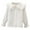 Z-Beige357, variant on JIAYUE Girls Blouse Solid Color Peter Pan Collar Kids Long Sleeve Party Kids Elegant Ruffled Button Down Shirts School Cozy Children Tops