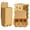 Kraft Paper, variant on 30 Pack 50 oz Paper To Go Containers, 3 Compartment Take Out Food Containers, Bamboo Pulp Paper Take Out Boxes, Microwavable, Leak and Grease Resistant for Restaurants, Picnics, Offices and Catering