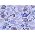 thumbnail image 1 of Ahgly Company Machine Washable Indoor Rectangle Transitional Heavenly Blue Area Rugs, 7' x 9', 1 of 7