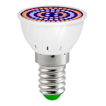 

JGJJUGN LED Plant Growth Lamp with Red and Blue Spectrum E14 Plant Cup Light for Indoor Gardening Energy-Saving LED Plant Light for Photosynthesis