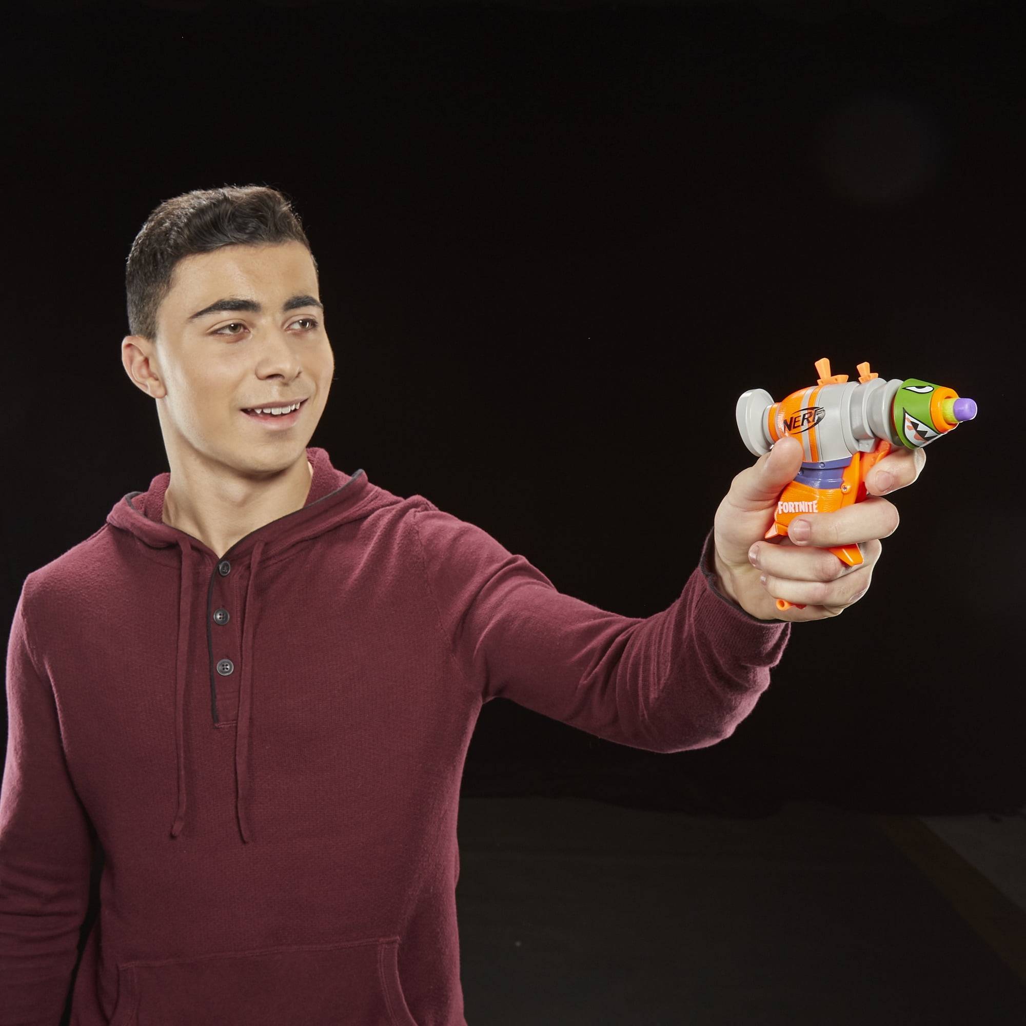 Nerf Fortnite RL Blaster with 2 Official Nerf Fortnite Rockets 