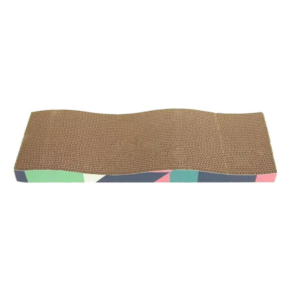 Rascadores de Cartón para gatos Salvador protector de muebles cama para mascotas 64cmx22cmx5cm
