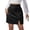 Black, variant on Autumn And Winter Women's Solid Color Suede Skirt European And High Waist Metal Buckle Skirt Skirts for Women
