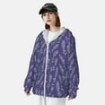 thumbnail image 3 of Lsque Lavender Flowers UPF 50+ Lightweight Sun Protection Men's Women's Long Sleeve Shirt, Hoodie Performance -Medium, 3 of 9