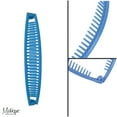 thumbnail image 4 of Set of 3 Banana Clips Hair Combs Standard Clinchers (Motique Accessories) (Orange Yellow Blue), 4 of 4