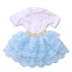 thumbnail image 4 of Vestido de muñeca estadounidense El vestido del remiendo de la muñeca de la muchacha de la manera para la muñeca americana de 18 pulgadas se viste azul Magideal Vestido de muñeca estadounidense, 4 of 5