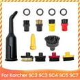thumbnail image 1 of Steam Cleaner Part for SC2 SC3 SC4 SC5 SC7 Replacement Nozzle Brush Stubborn Stain Remove Small T-Brush Set, 1 of 5