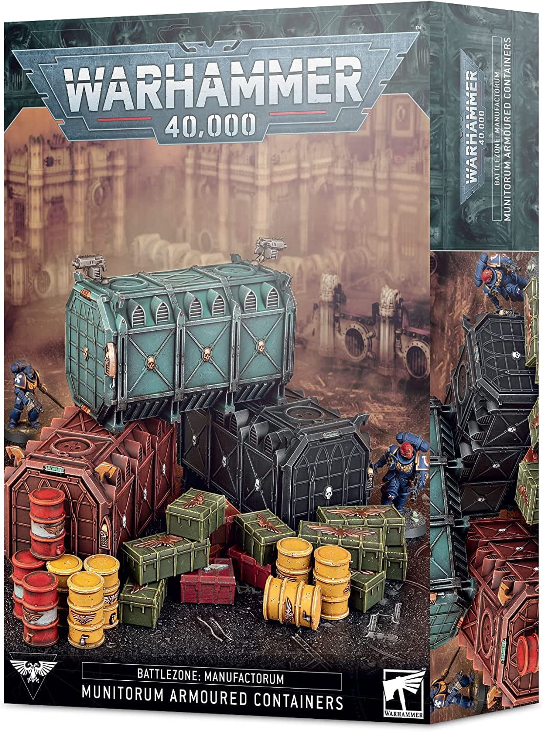 Battlezone: Manufactorum – Munitorum Armoured Containers (Warhammer 40,000 - Games Workshop)