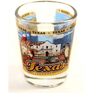 Texas Metal Shot Glass