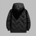thumbnail image 4 of Staki Girls Zip Up Hoodie Soft Sherpa Lined Heavyweight Hooded Girls Sweatshirt Hoodies for Teens Kids 5-14Y(Black,8-9 Years), 4 of 6