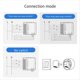 thumbnail image 1 of Tuya Smart WiFi Control de Interruptor de Luz Mini Disyuntor de 4 Vías Controlado por Yandex Home, 1 of 5