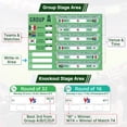 thumbnail image 4 of Póster WUSUTE Calendario de la Copa Mundial de Fútbol 2026 100 x 65 cm, 4 of 8
