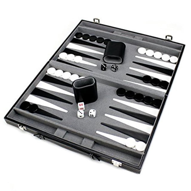 Juego De Backgammon Portátil, Juegos De Ajedrez De Viaje Para Niños Y Adultos, Juego De Mesa De Backgammon Plegable, Juego De Viaje De Backgammon Speravity FN005585-00