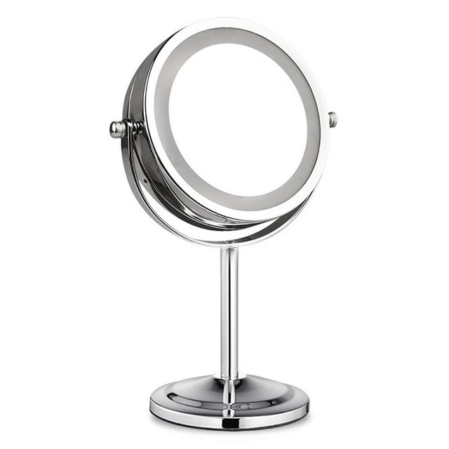 EASTIN Maquillage Miroir 5X Grossissement Rotatif LED Éclairé Miroir LED Vanité Miroir