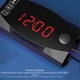 thumbnail image 4 of Medidor De Pantalla Led Digital 12V Voltímetro Reloj Termómetro Indicador Multifuncional Medidor De Panel Portátil Para Automóvil Motocicleta Al Aire Libre，3 En 1 Serendint VI009003-01, 4 of 6