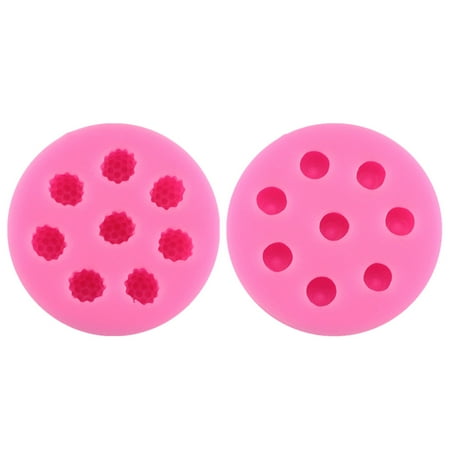 

2pcs Blueberry Raspberry Silicone Molds Cake Decorating Tools Bakeware Cupcake Dessert Chocolate Fondant Mold
