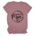 thumbnail image 1 of Fgnfyis T-Shirt Décontracté à Col Rond pour Femmes / Manches Courtes pour Confort & Style Hauts Décontractés Rose P, 1 of 2